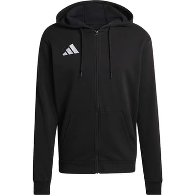 Adidas Performance Entrada26 Hoodie Met Lange Ritssluiting - Heren - Zwart
