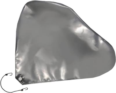 Disselafdekking Caravan - Disselhoes Aanhanger - Bescherming Voertuig - Duurzaam Vrachtwagenzeil - 88 x 70 cm - Stofgrijs