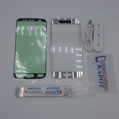 Schermreparatie Set Geschikt voor Samsung Galaxy S7 – Premium – Zilver