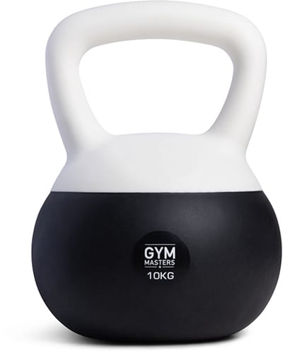 Gym Masters - Zachte kettlebell 10 kg - zacht - Premium - kettle - kettlebell - weights - kettlebell set - gewichten 10 kg - kettlebells set - fitness gewichten kettlebell