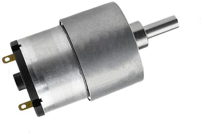 DC Motor - Toerentalregelaar Motor - Industriële Toepassingen - Miniatuur Ontwerp - 12V 200rpm - Zilver