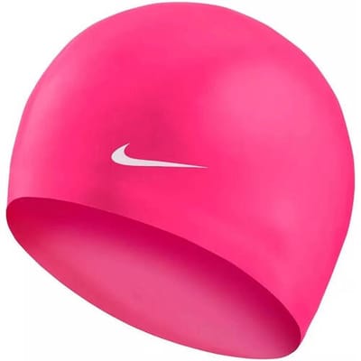 Nike Swim - Siliconen Badmuts - Pink Prime - Universele Maat - Comfortabel
