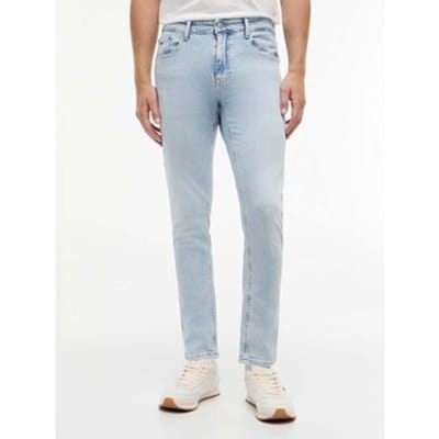 Tommy Hilfiger Austin Slim Tapered Denim Light Größe: W34L32 | Slim Jeans Outlet | Herren | Blau