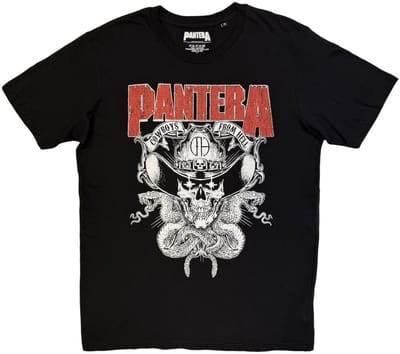 Pantera - Snake Skull Heren Tshirt - S - Zwart