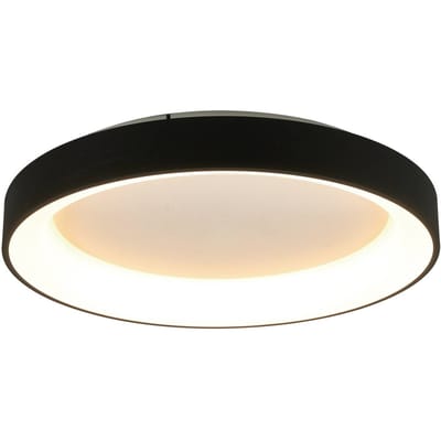 Mantra Iluminación Plafondlamp Niseko II CCT afstandsbediening, Ø 78cm, zwart