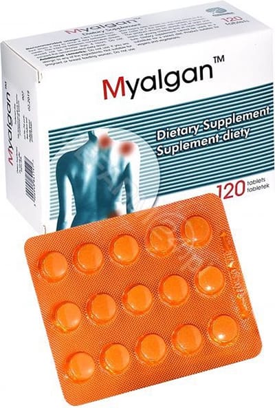 Myalgan - natuurlijk voedingssupplement voor verlichting van fibromyalgie klachten - bewezen effectief - 120 tabletten