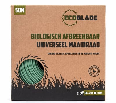 EcoBlade 1,6mm 50m - biologisch afbreekbaar maaidraad