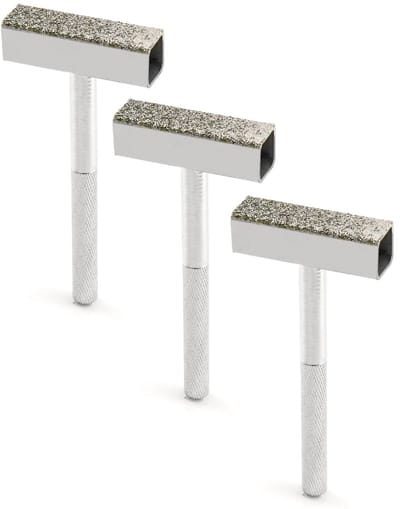 Dailygoody - Slijpsteen Dressoir - Diamant Slijpschijf - Voor Ontbraamschijven - 45 x 10 mm - Hoogwaardige Slijpmaterialen - Geschikt voor Hoeks...