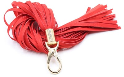 Smart Moves - Flogger aan Karabijnhaak - 32 cm - Rood