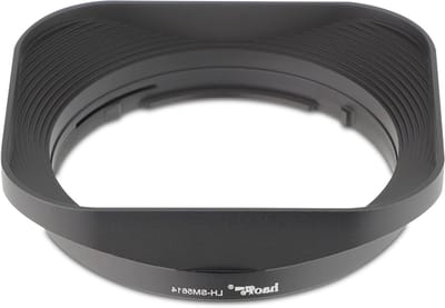 Lenskap voor Sigma 56mm F1.4 DC DN Lens - Vierkante Metaal Lenshood voor Bescherming en Vermindering van Flare