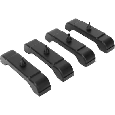 3 Kern Radiateur Steunpads 4012326681S Radiateur Montage Kussens Vervanging voor Camaro Impala black