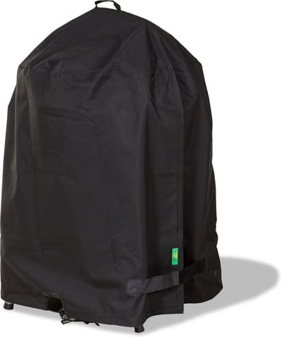 Mehr Garten Beschermhoes voor keramische grill Premium 2.0 zwart rond Ø 52 x 63 cm