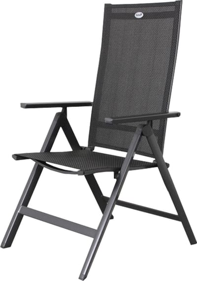 Hartman Aruba Aluminium tuinstoel - Antraciet verstelbaar