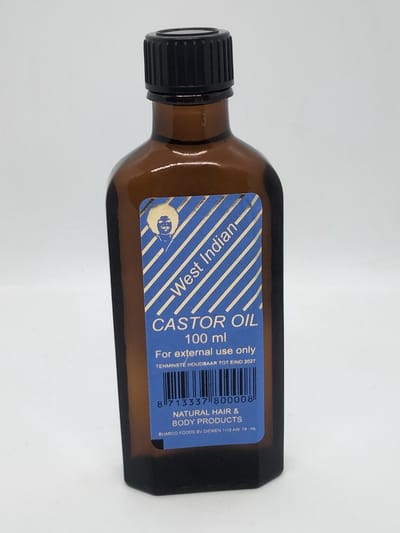 Bharco West Indian Castor Oil 100ml.