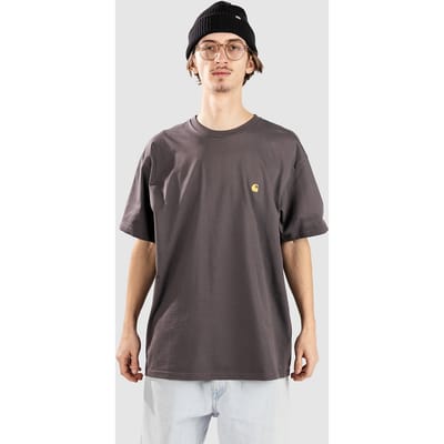 T-shirt met labelstitching model ‘CHASE’