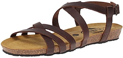 plakton 405184 Fran Vali Dakota - Damesschoenen - Koffie
