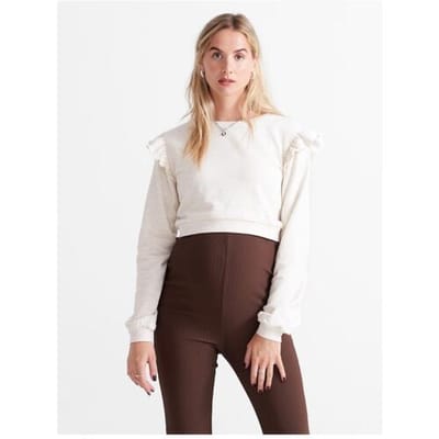 Prénatal zwangerschapssweater Light Brown Melange XS Dames