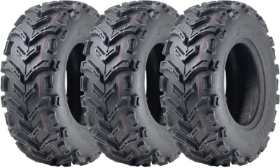 23x8.00-11 Quad-banden voor terreinvoertuigen, 6-laags, met E-keur, goedgekeurd voor de openbare weg, tubeless, 205/75-11 (set van 3)
