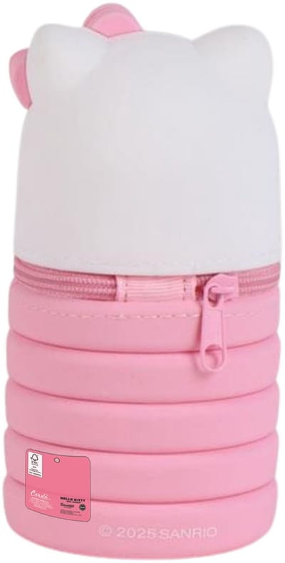 Pennenetui Siliconen Hello Kitty