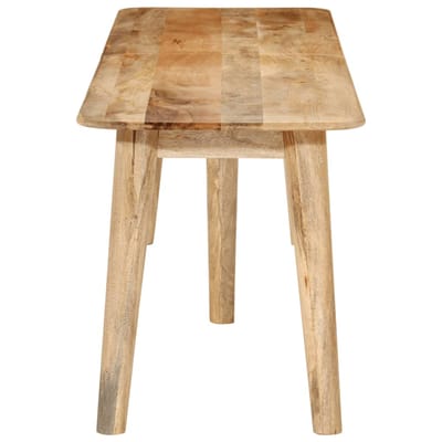 vidaXL - Bankje - 160x40x45 - cm - massief - mangohout