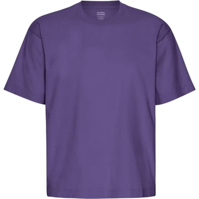 Oversized T-shirt Colorful Standard Ultra Violet