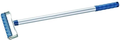 Egelroller 15 cm kunststof aluminium steel
