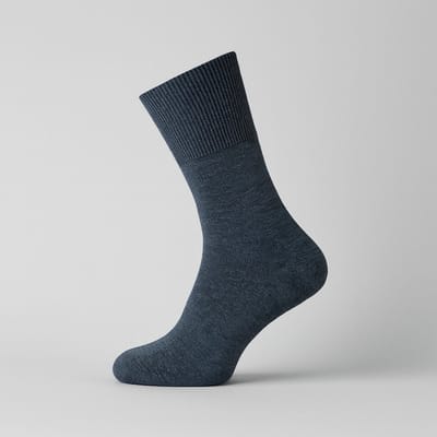 Katoenen sokken | Heren sokken | Merk: Basset | Kleur: Beige | Maat 39 t/m 47 | 6 Paar