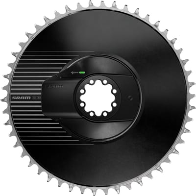 Sram Red E1 Axs Dm Kettingblad Met Vermogensmeter Zwart,Zilver 46/33t