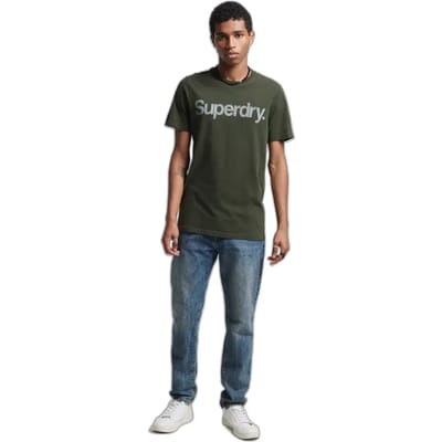 Superdry Vintage Cl Classic Mw T-shirt Met Korte Mouwen Bruin S Man