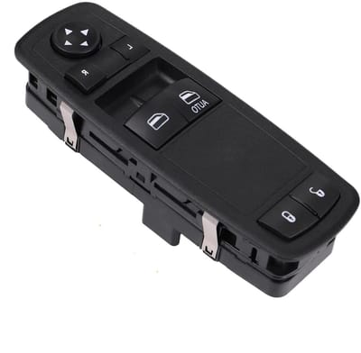 Raamschakelaar Besturing - Elektrische Raamschakelaar Raambediening - Auto Reparatie - Directe Vervanging - 8 Pin Connectoren - Zwart