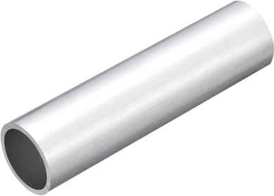 Aluminium Ronde Buis - Metaalbuis Industrieel - Constructie Projecten - Corrosiebestendig Lichtgewicht - 38x32x150mm - Zilver