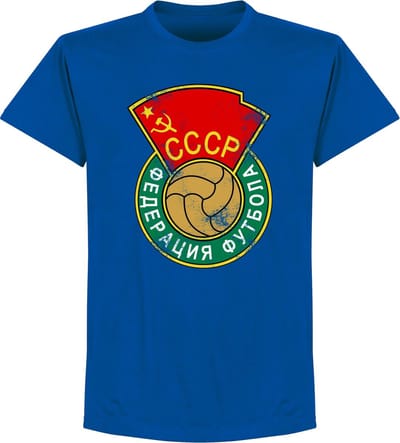 CCCP Logo T-Shirt - Blauw - L