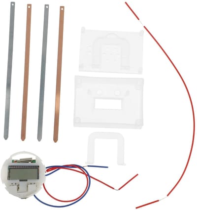 Fruit Batterij Kit - Educatieve Experimenten - Wetenschaps Leren - Doe-het-zelf Circuit - 5 x 3.2 cm - Diverse kleuren