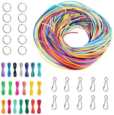 Allecto - Pizsieat Scoubidou-Banden Set - Diy Knutselbanden