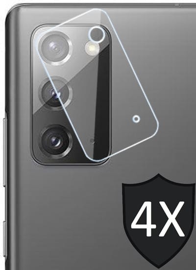 Screenprotector geschikt voor Samsung Note 20 - Camera Protector Lens - 4 Stuks