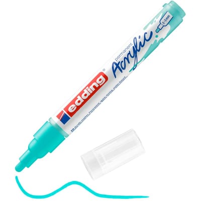 edding 5100 Acrylic "Acrylmarker - Medium" - Weelderig-Turkoois