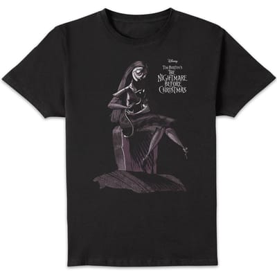 The Nightmare Before Christmas Sally Cat Unisex T-Shirt - Black - S