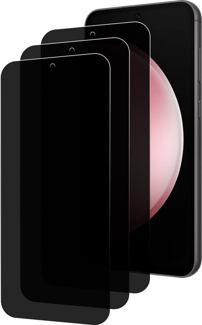 Screenprotector - 3 Stuks - Geschikt voor Samsung Galaxy S23 FE - Privacy Filter - Beschermglas - Gehard Glas - Tempered Glass - Screen Protector - Anti Spy - Full Display Cover