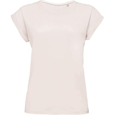 SOLS Dames/dames Melba T-shirt met platte mouwen (Romig Roze)