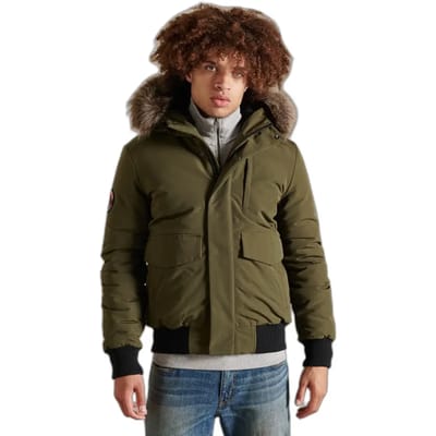 Superdry Heren Everest Bomber - Maat 2XL