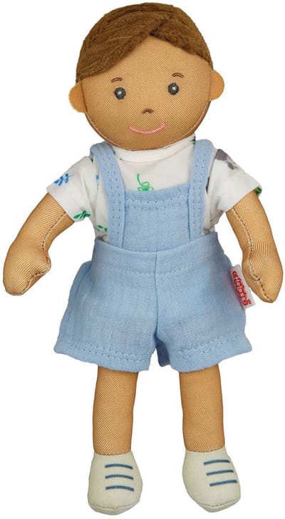 Heless stoffen pop Ben 22cm - knuffelpop speelgoed jongen.