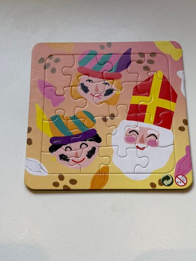 Sinterklaas puzzel - Sinterklaas decoratie - Puzzels - schoencadeautjes sinterklaas -sinterklaas cadeautjes - 1 Stuks - Sint & Piet