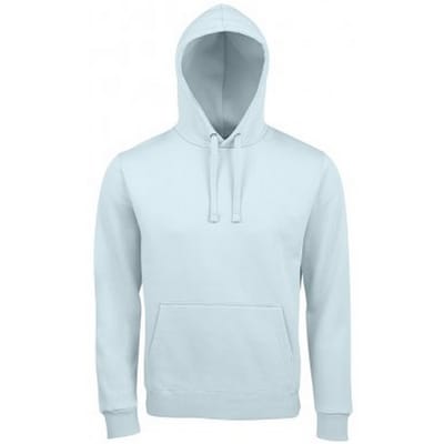 SOLS Unisex Volwassenen Spencer Hooded Sweatshirt (Romig Blauw)