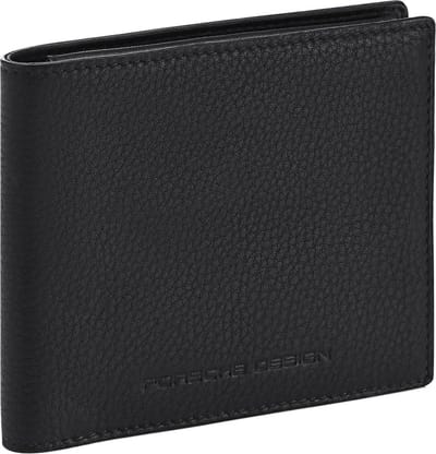 PORSCHE DESIGN Leren Kaarthoes Business Billfold 10 W Black Zwart
