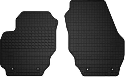 Wielganizator SolidTread Serie - Rubberen Automatten - Volvo V70 III - Perfecte Pasvorm - Zwarte Kleur