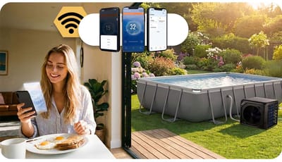 Humberg HM-911 Serie - Zwembad Warmtepomp - 3 kW - Bluetooth - Energiezuinig