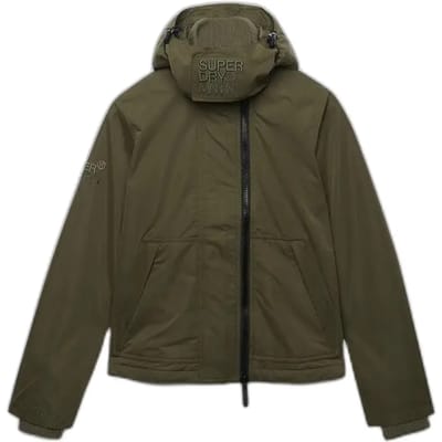 Superdry - Microvezel Arctic Windcheater Jas met Capuchon - Dames