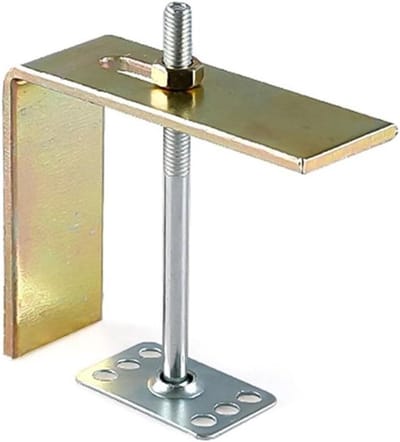 Onderbouw Gootsteenklemmen - Spoelbak Beugels - Keuken Reparatie - Roestvrijstalen Constructie - Universeel - Zilver