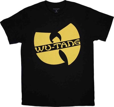 WuTang Clan - Tour '23 Slanted Logo State Of Mind Heren T-shirt - S - Zwart