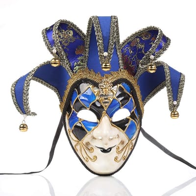 Dailygoods- Venetiaans Masker Lichtgewicht - Uniseks - Prachtig Ontwerp - Retro - Feestmasker - Perfecte Pasvorm - Comfortabel voor Lange Duren